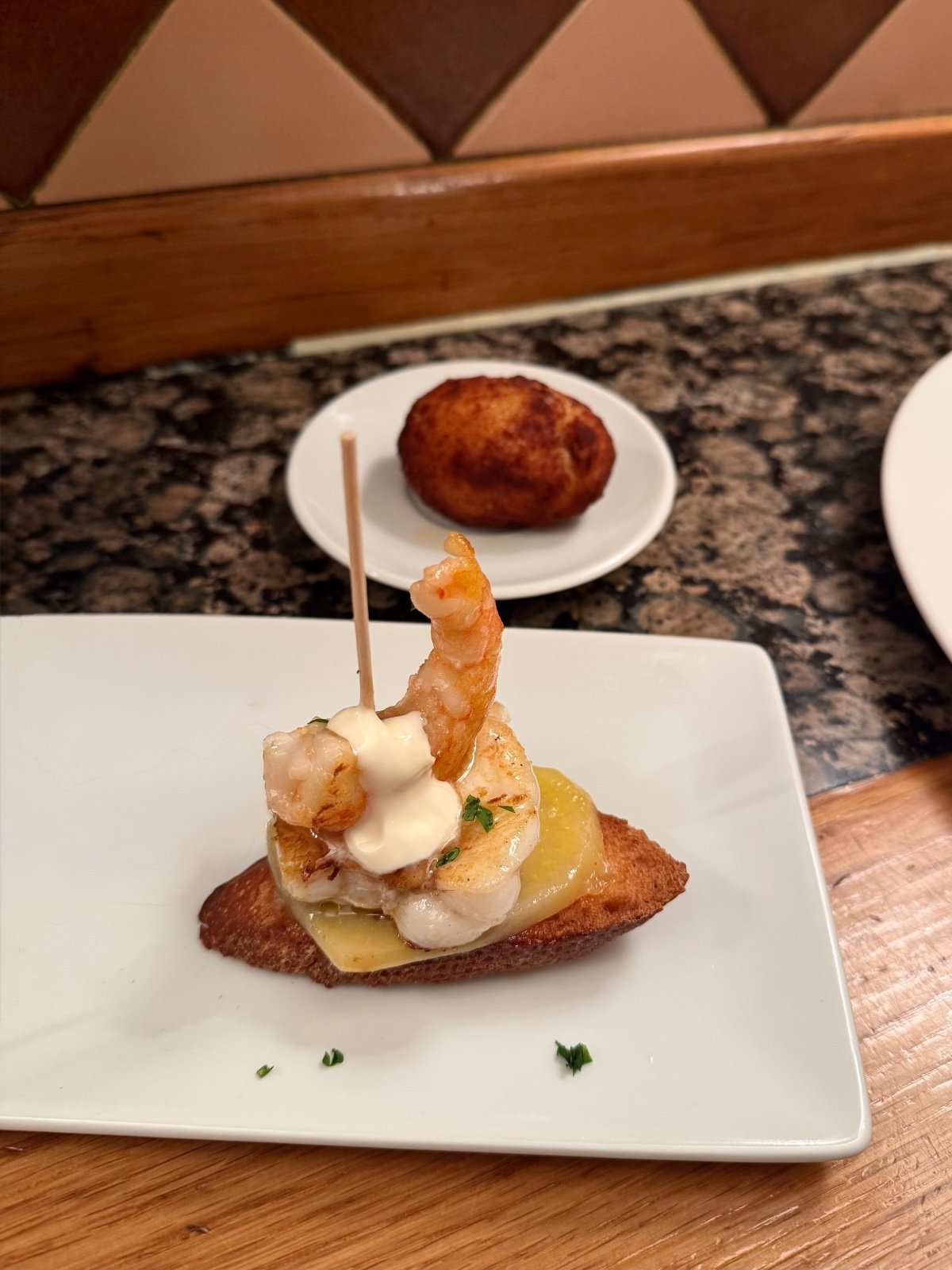Ganbara San Sebastián Monkfish Pintxos