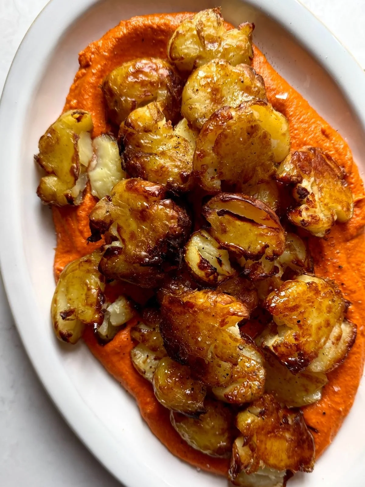 Recipe: Crispy Potatoes With Romesco Sauce