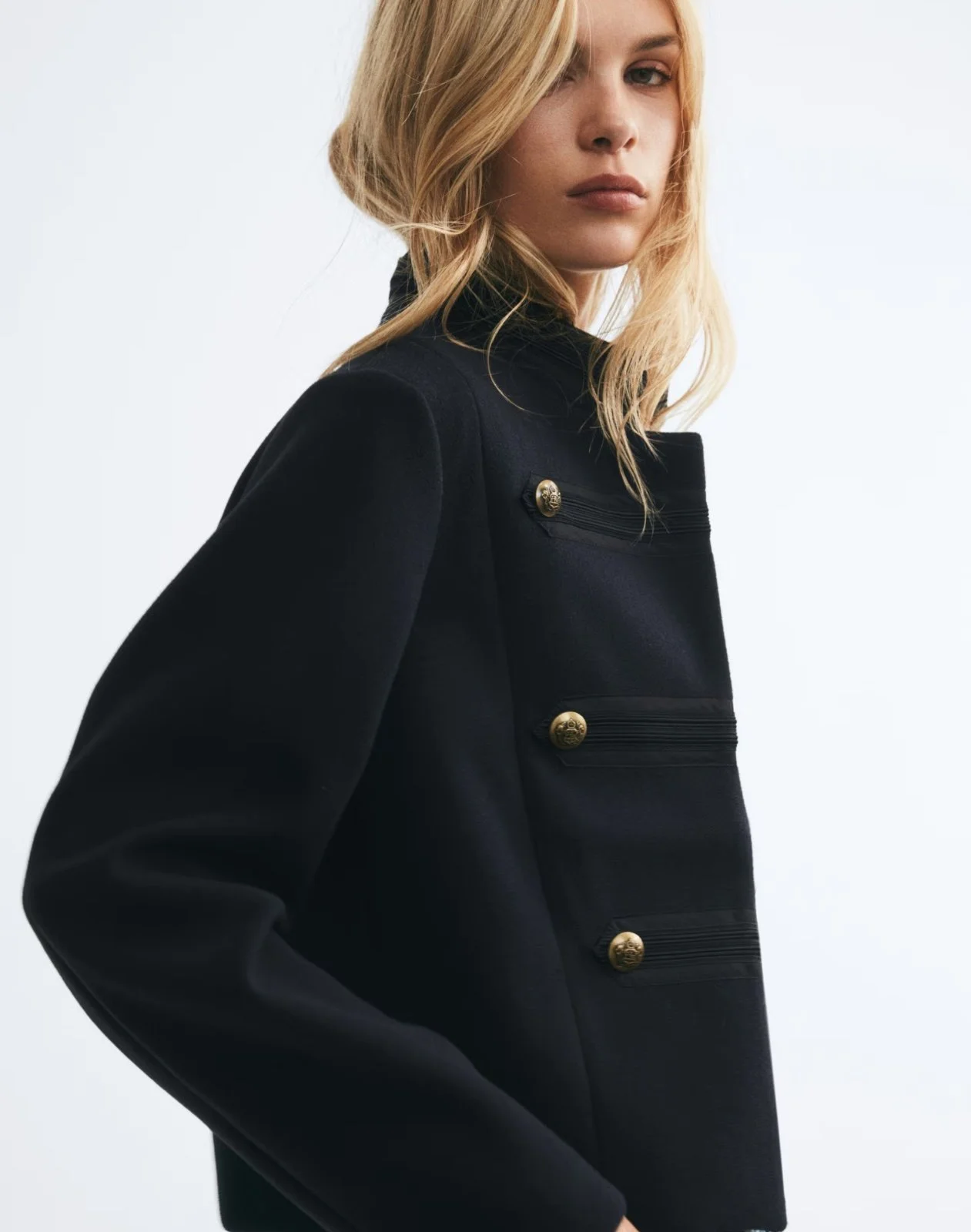 BUTTON JACKET - £39.99
