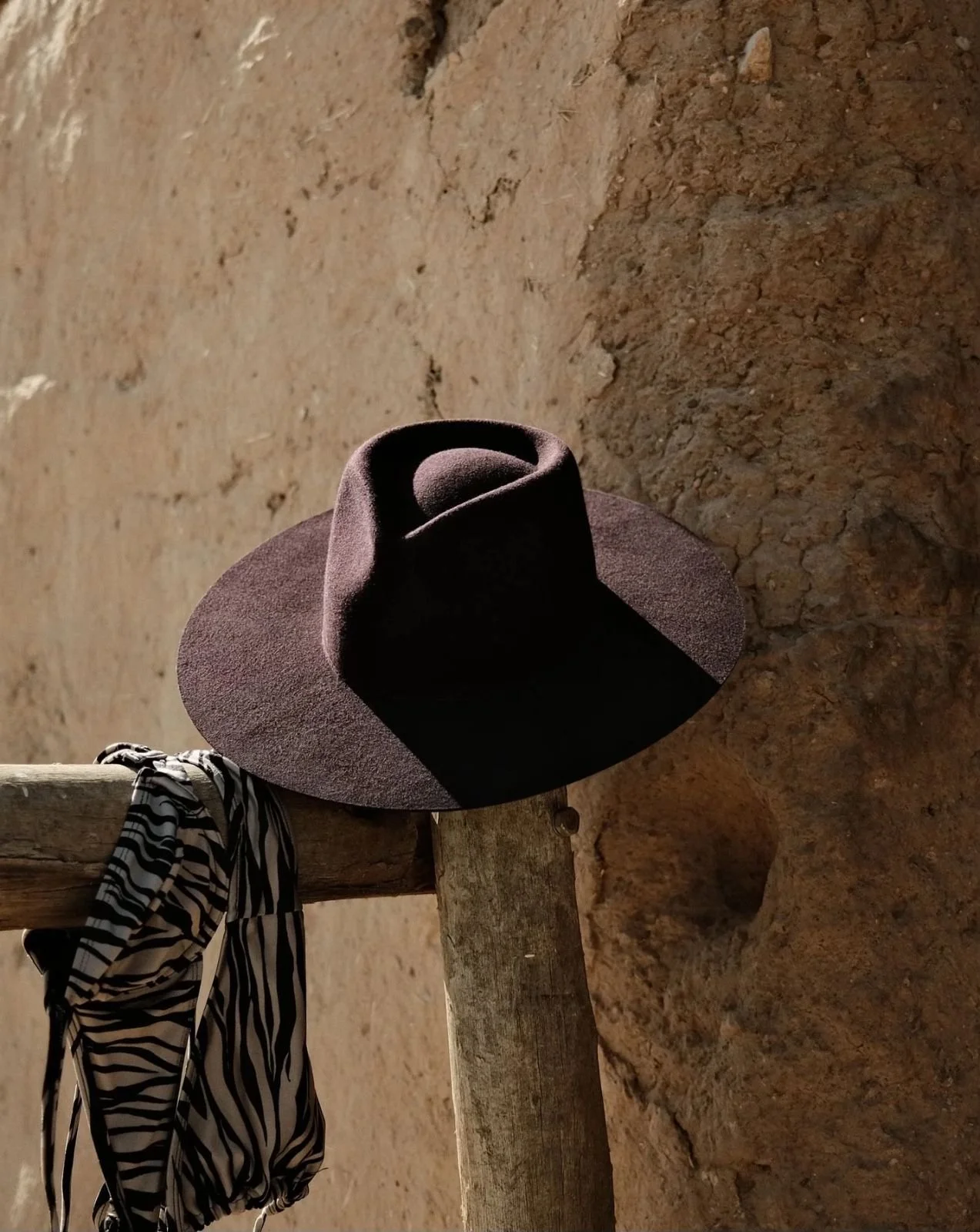 Sultans Hat Fedora Purple