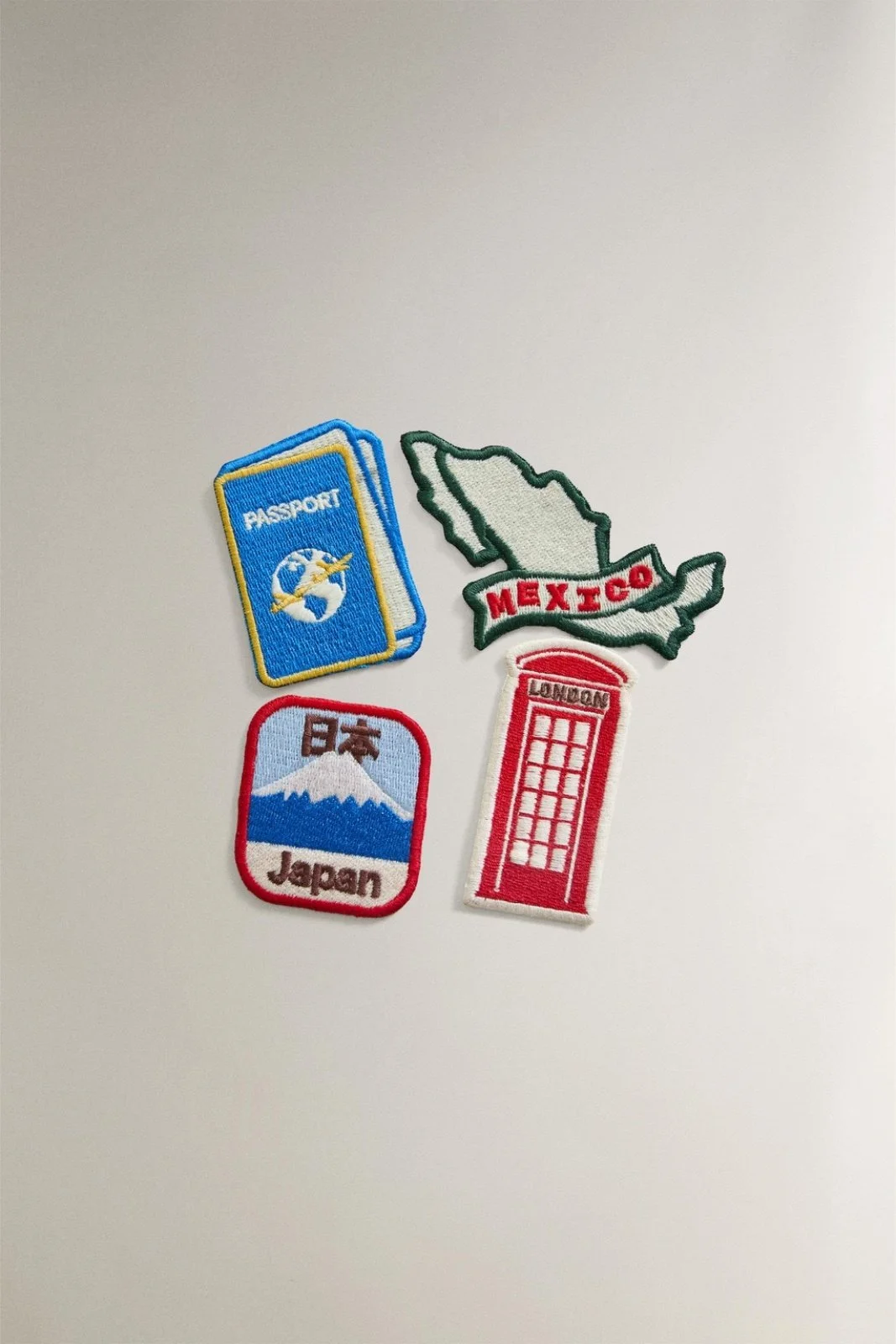 Zara Travel Patches Set