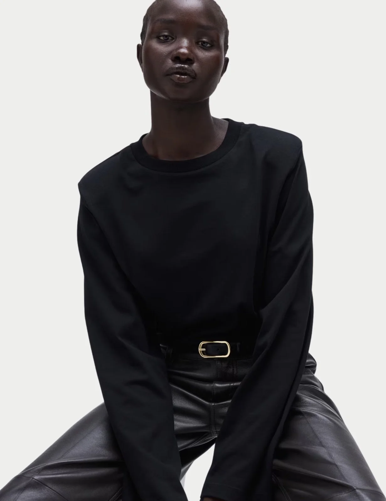 H&M Shoulder Pad Top