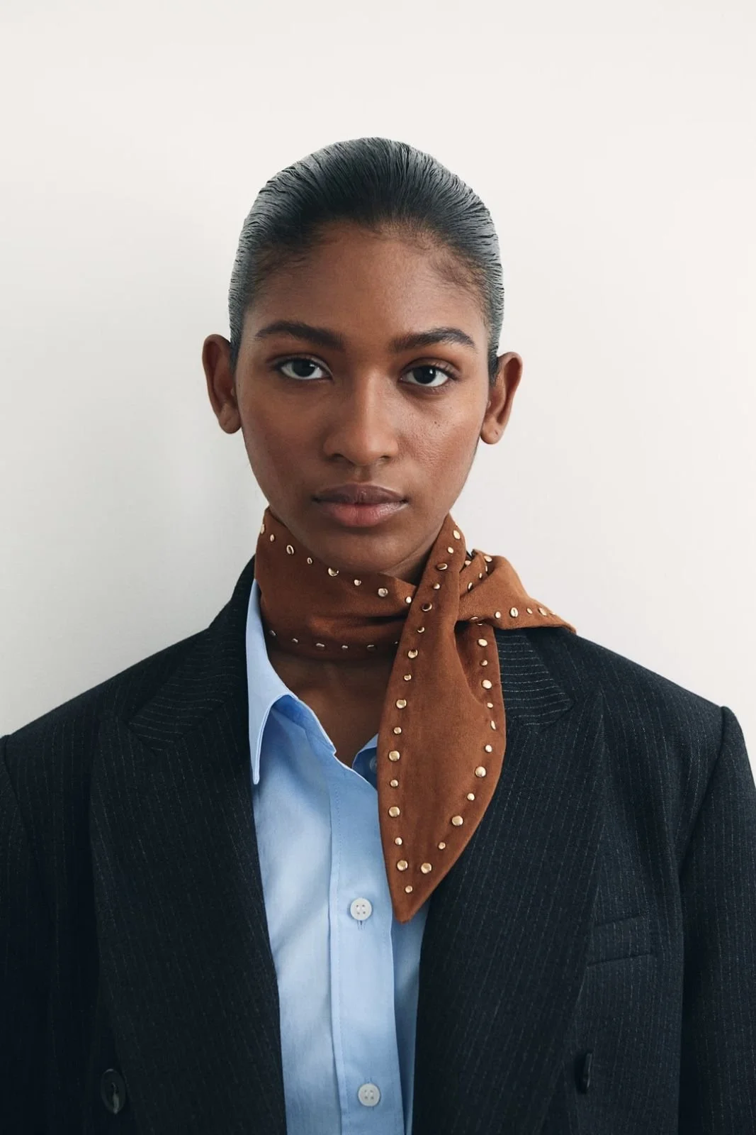 H&M Studded Neck Scarf