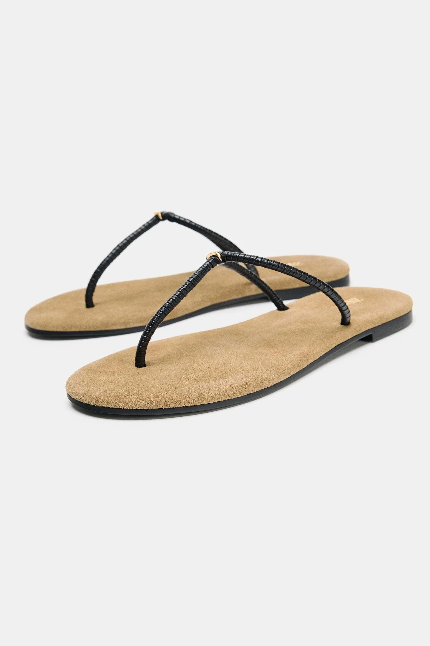 Zara Strappy Flat Sandals