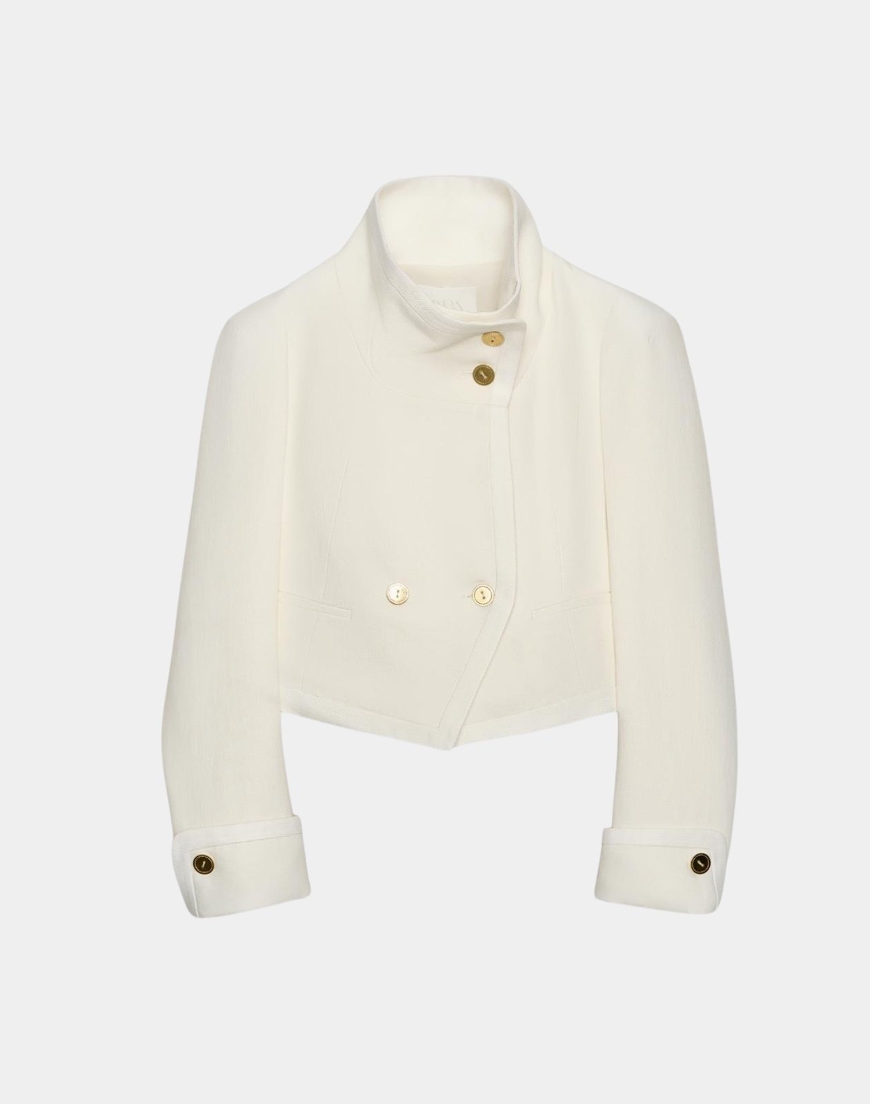 Zara Contrast Cropped Jacket