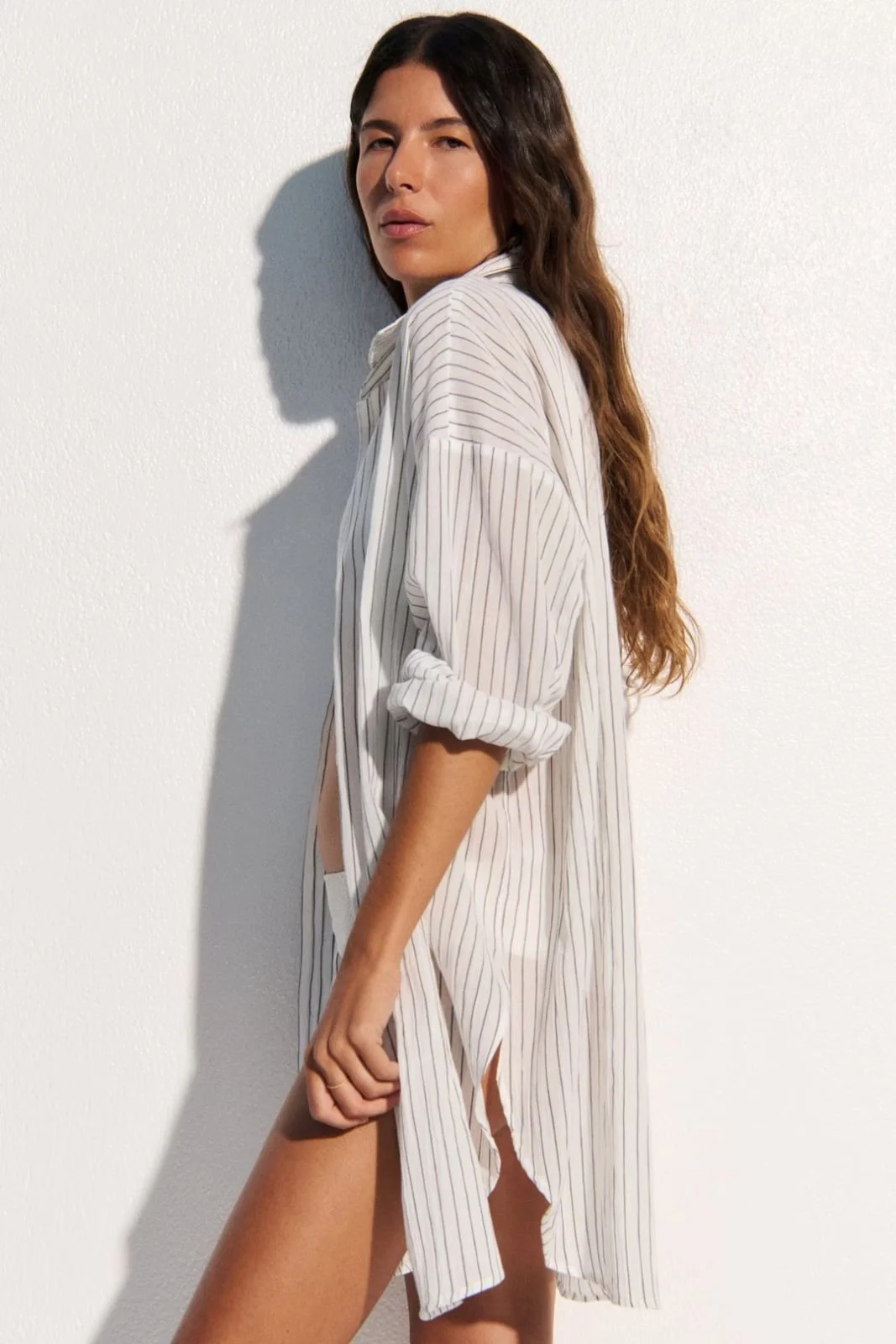H&M Long Cotton Shirt