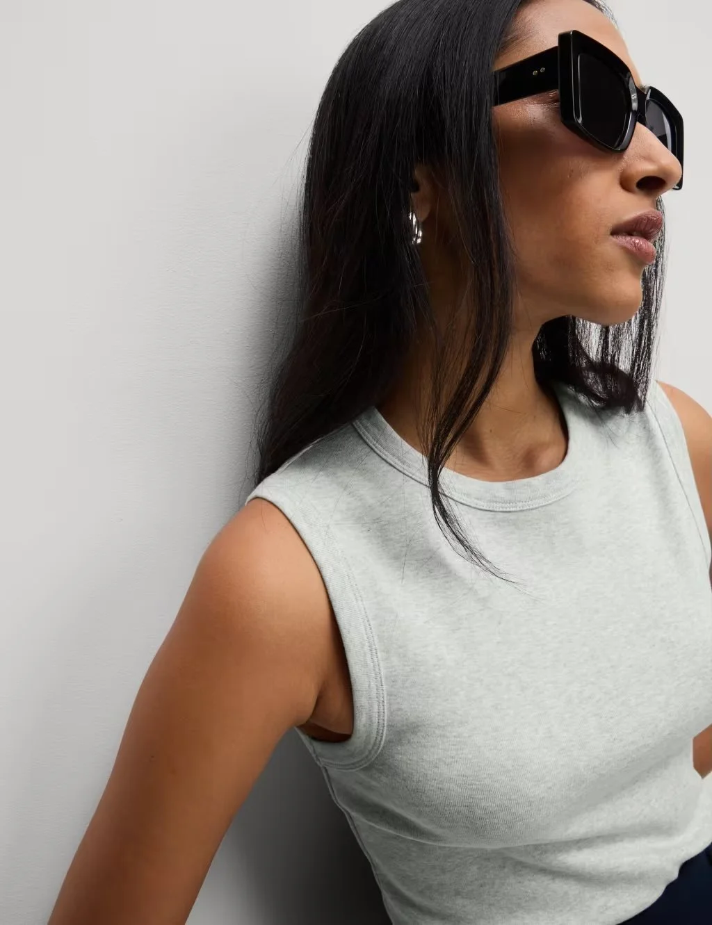 M&S Collection Ribbed Vest