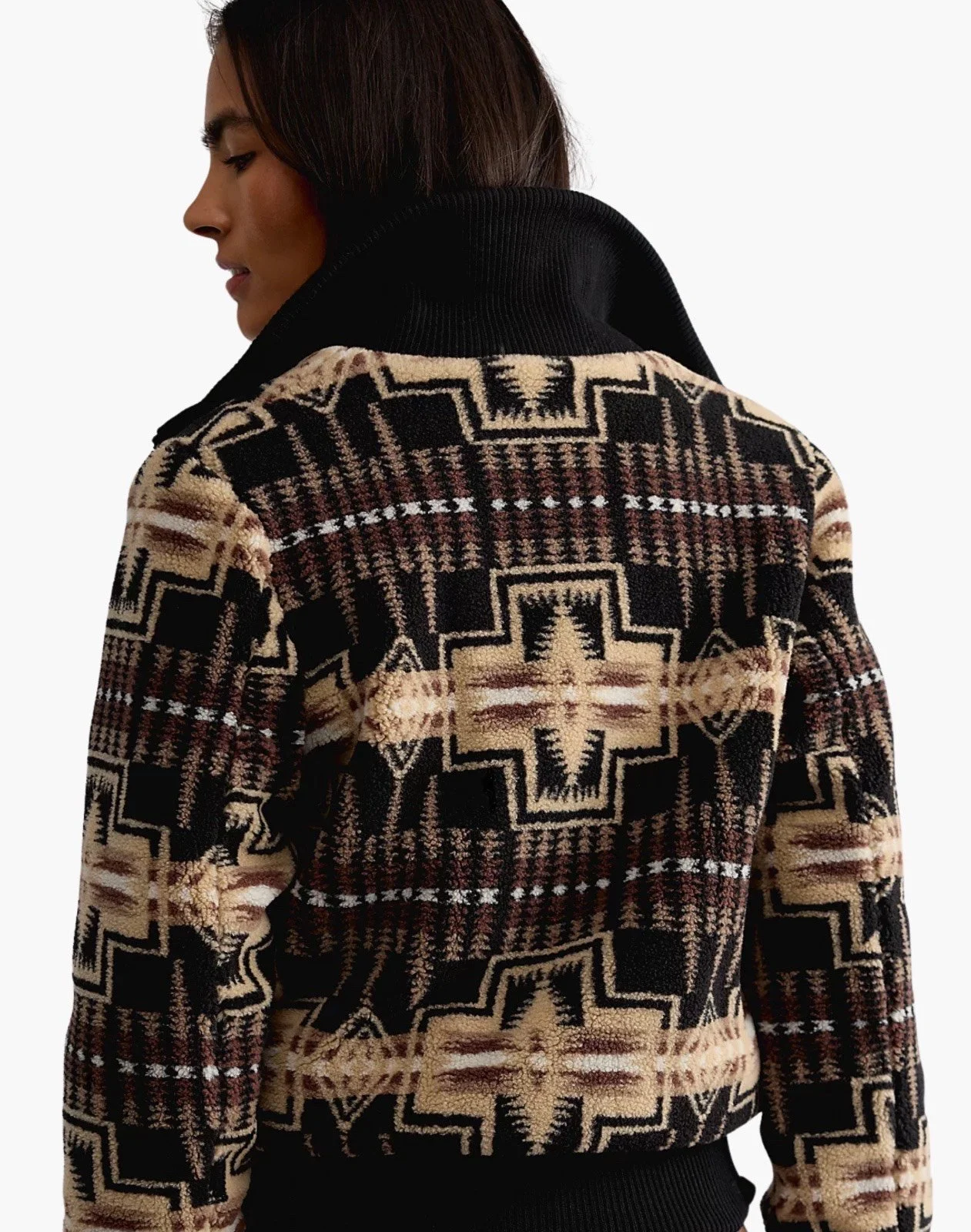 Free People Pendleton Foxglove Fleece