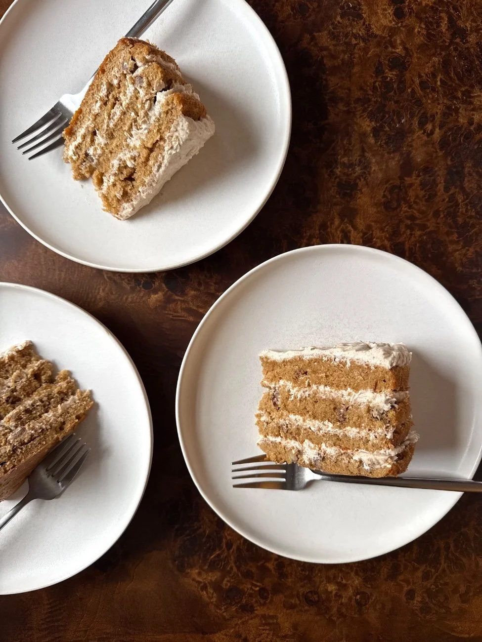 Spiced Maple & Pecan Cake Recipe
