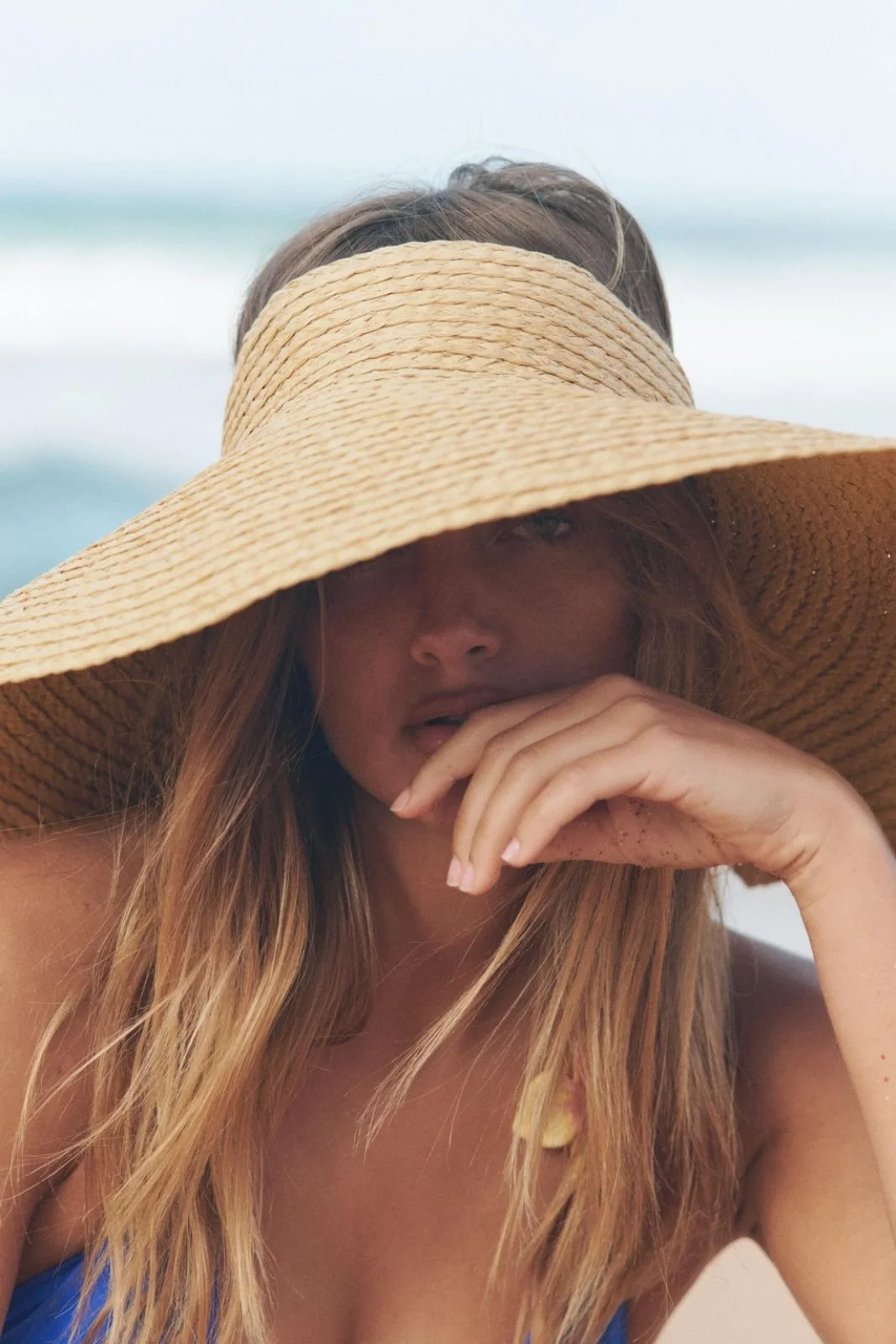 Zara Wide Brimmed Visor