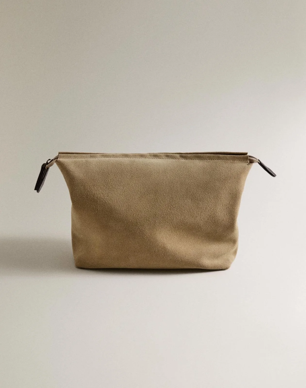 Zara Suede Travel Wash Bag