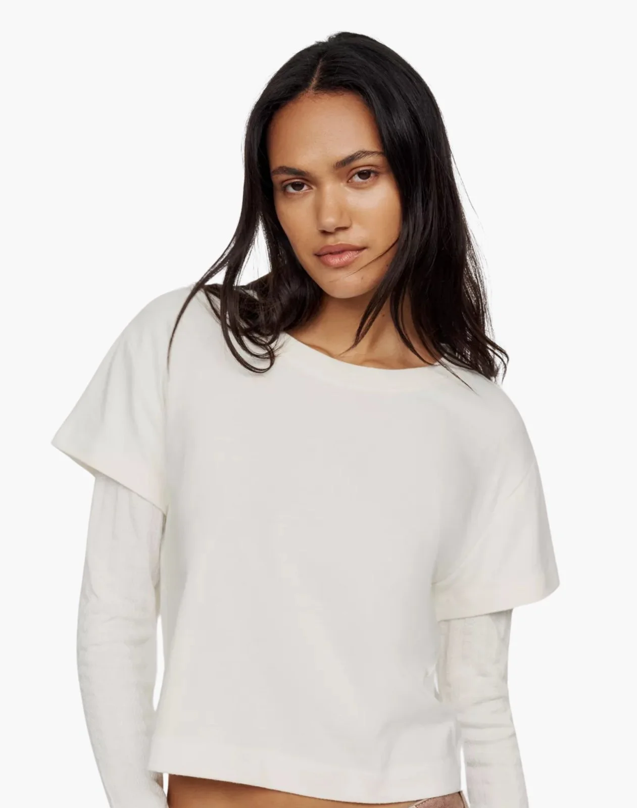Anthropologie Pilcro Double Layered Top