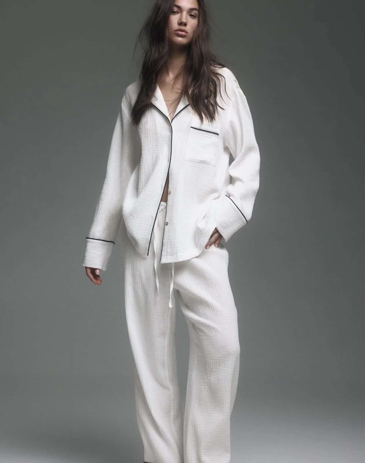 H&M Cotton Muslin Pyjamas