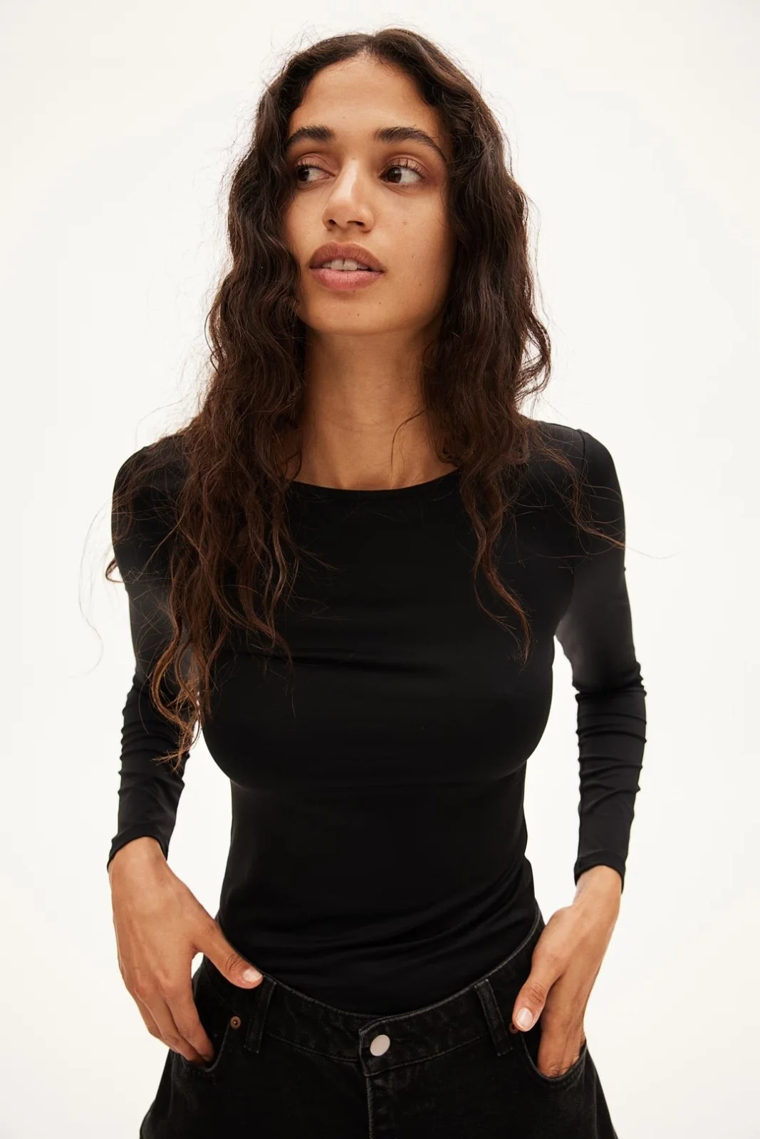 H&M scoop back basics