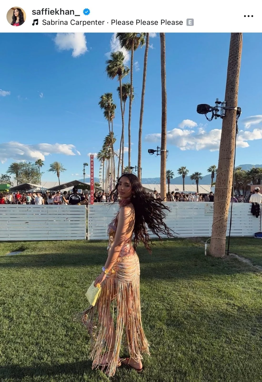 Coachella Outfits 2026 Saffie Khan