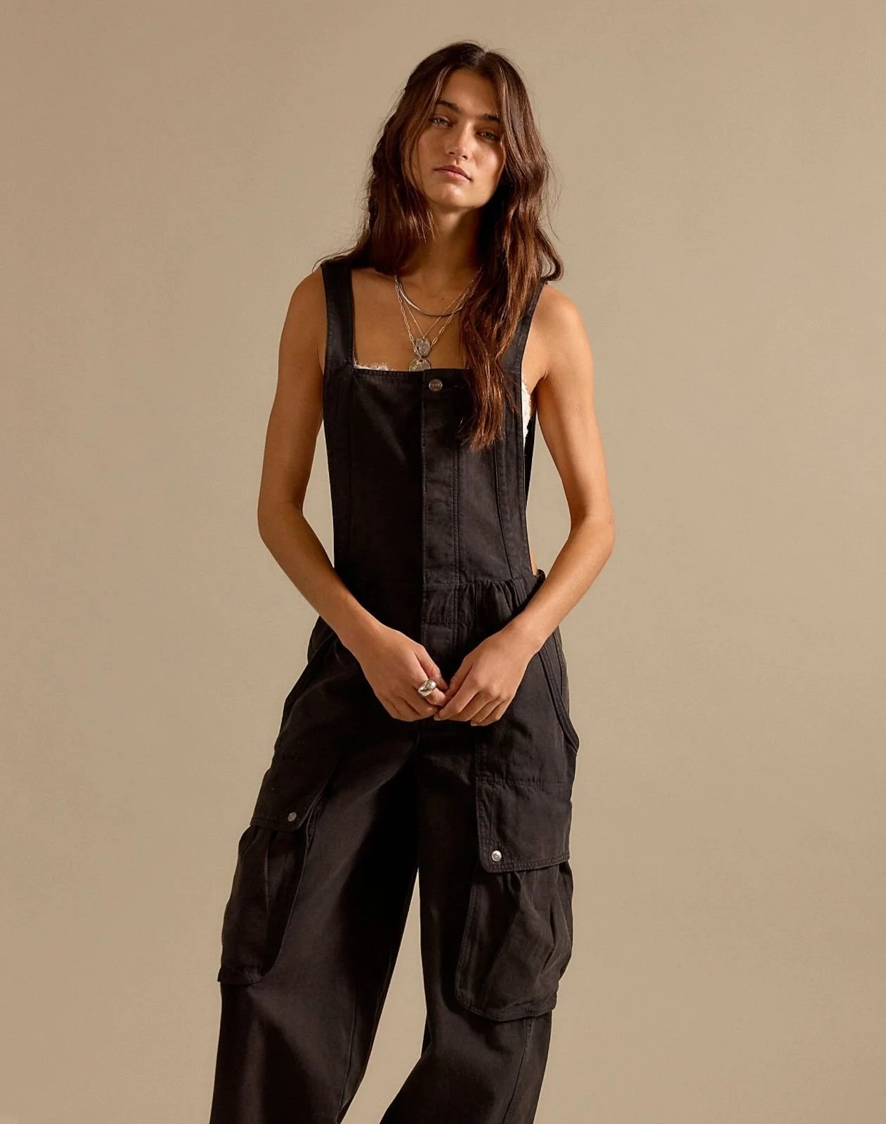 Free People Brentwood Overalls