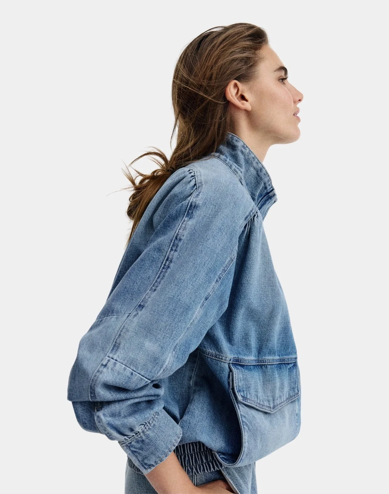 H&M Oversized Denim jacket Denim