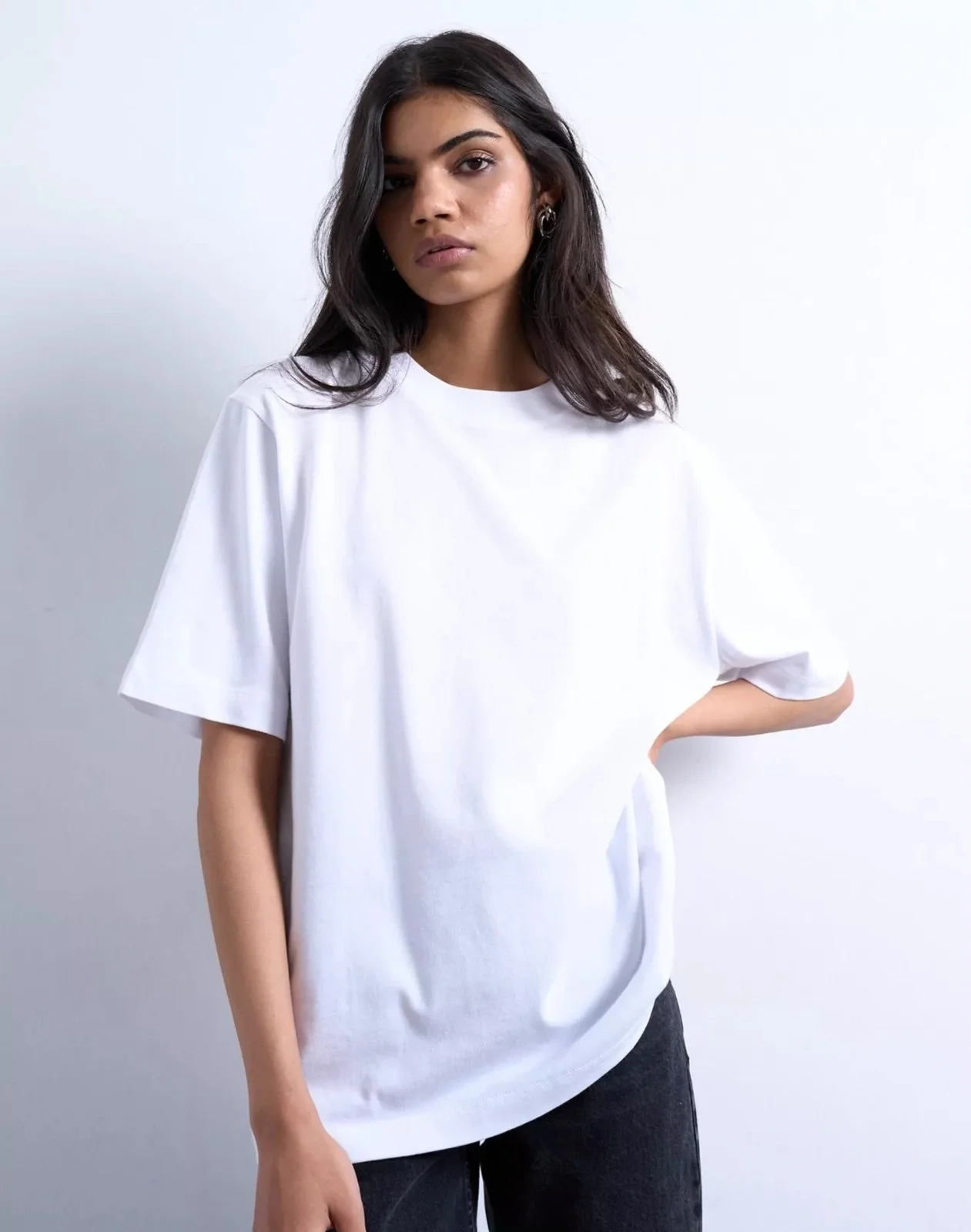John Lewis Topshop Premium Crew Neck Tee
