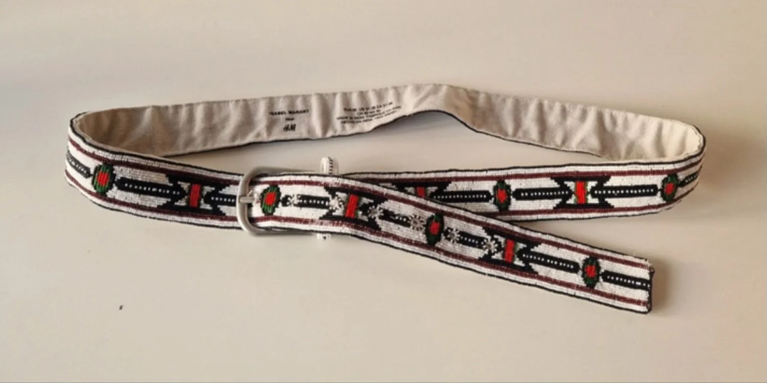 Isabel Marant H&M Beaded Belt