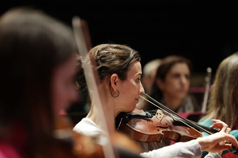 “Prescrição Musical”. Mais do que uma orquestra, uma terapia" 
Foto: Pedro Correia/Global Imagens
