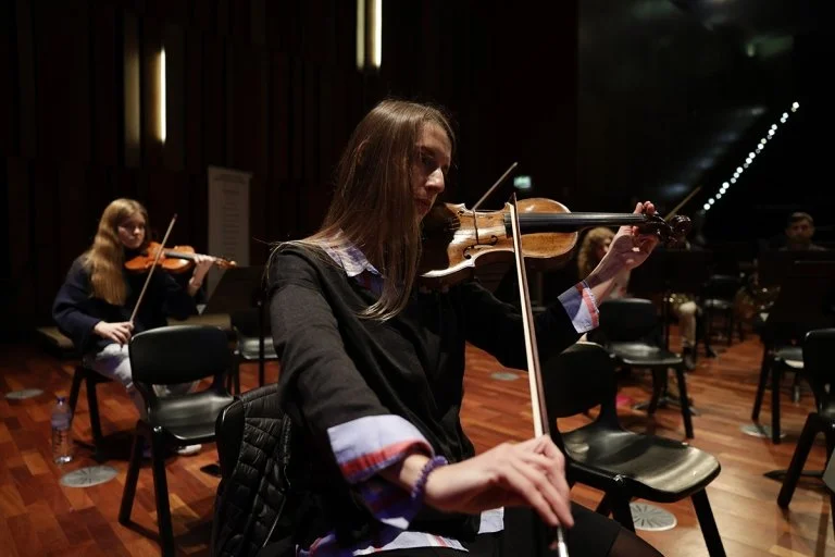 “Prescrição Musical”. Mais do que uma orquestra, uma terapia" 
Foto: Pedro Correia/Global Imagens