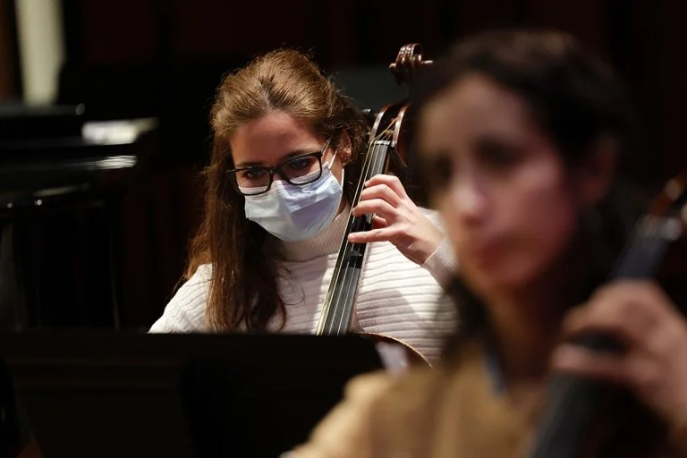 “Prescrição Musical”. Mais do que uma orquestra, uma terapia" 
Foto: Pedro Correia/Global Imagens