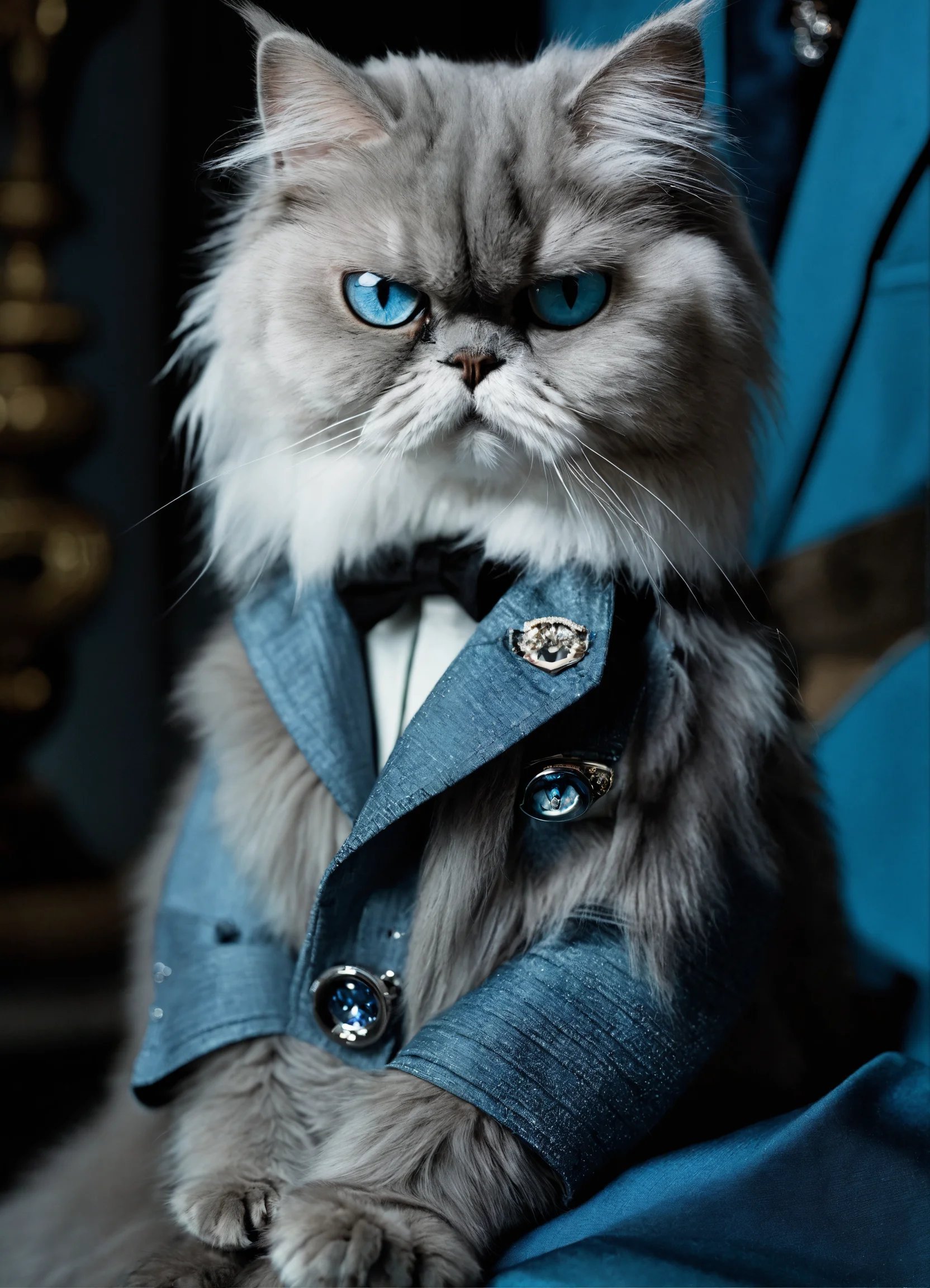a full size shoot of  a  gray persian cat with blu.jpg