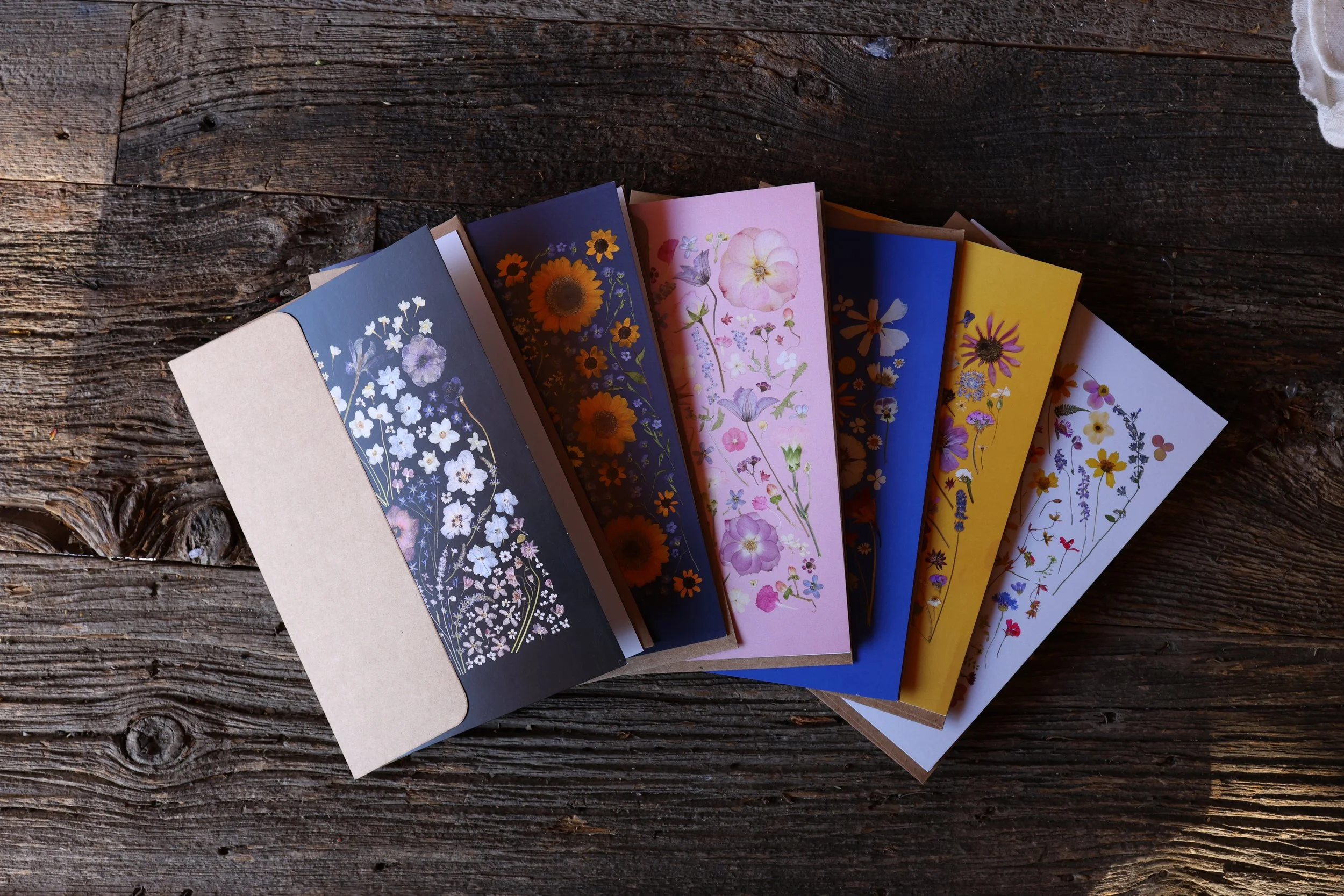 Pressed Flower Cards