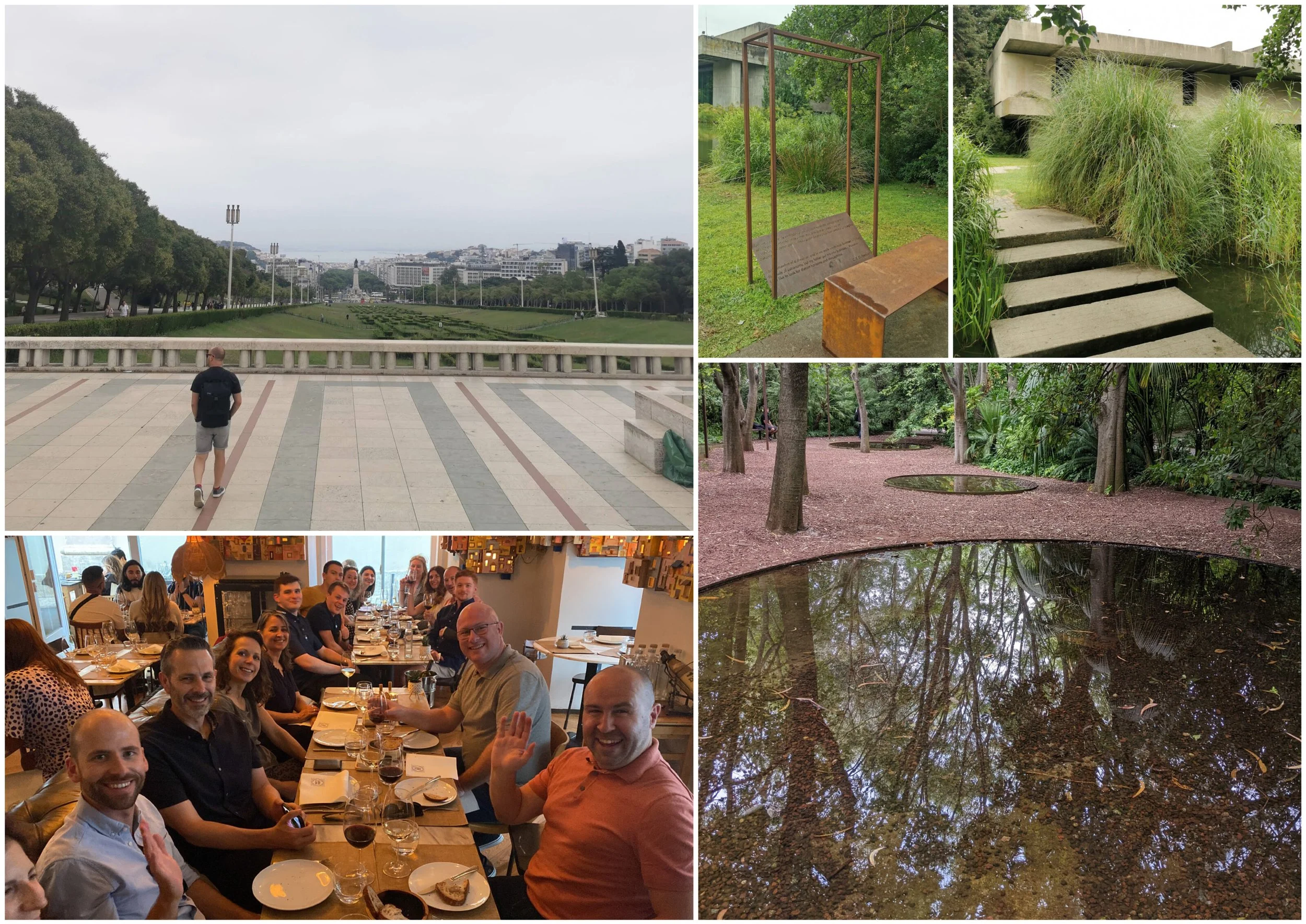 Avenue da Liberdade and Gulbenkian Gardens. 