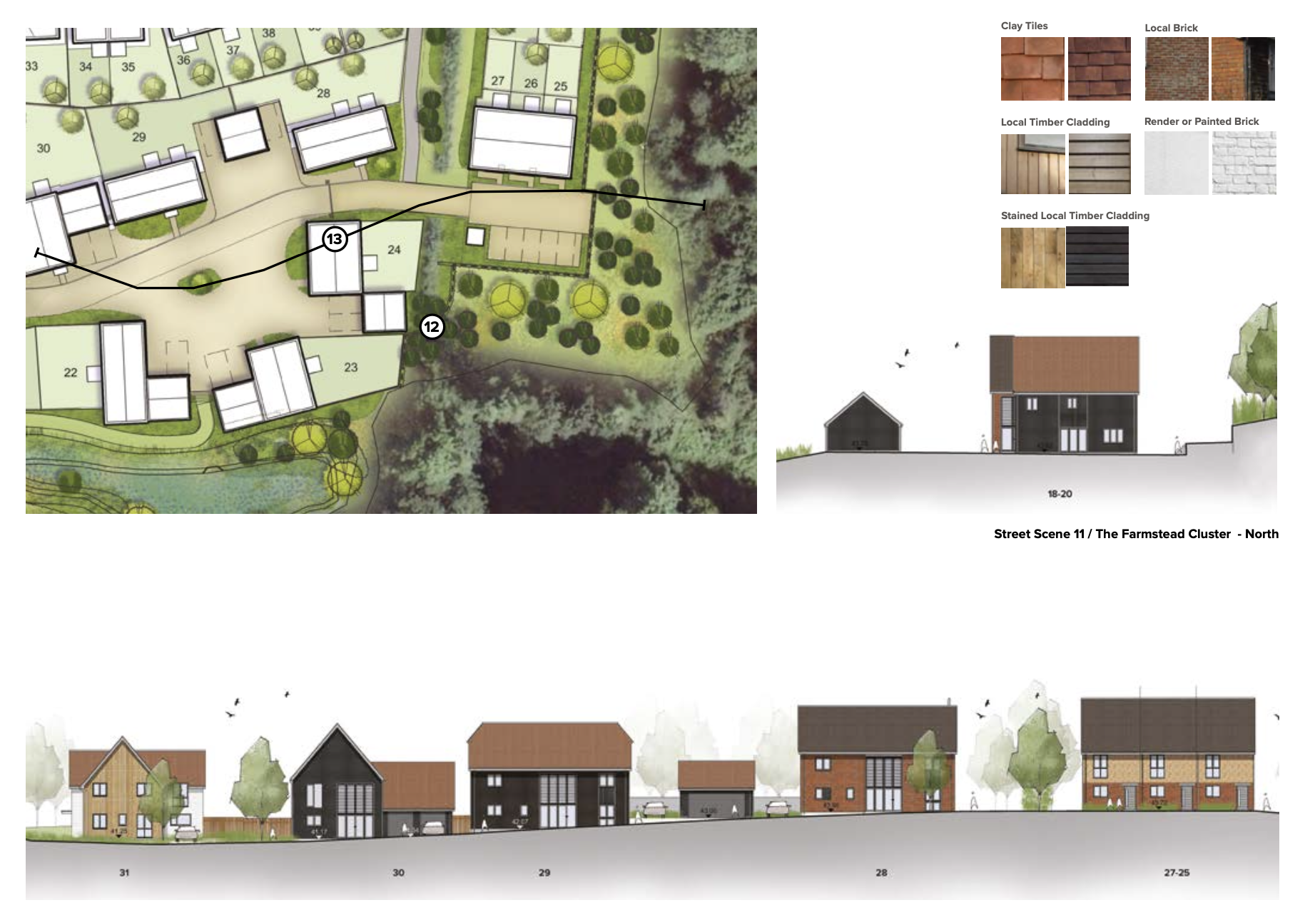 An extract from the Design and Access Statement for Hawkhurst.