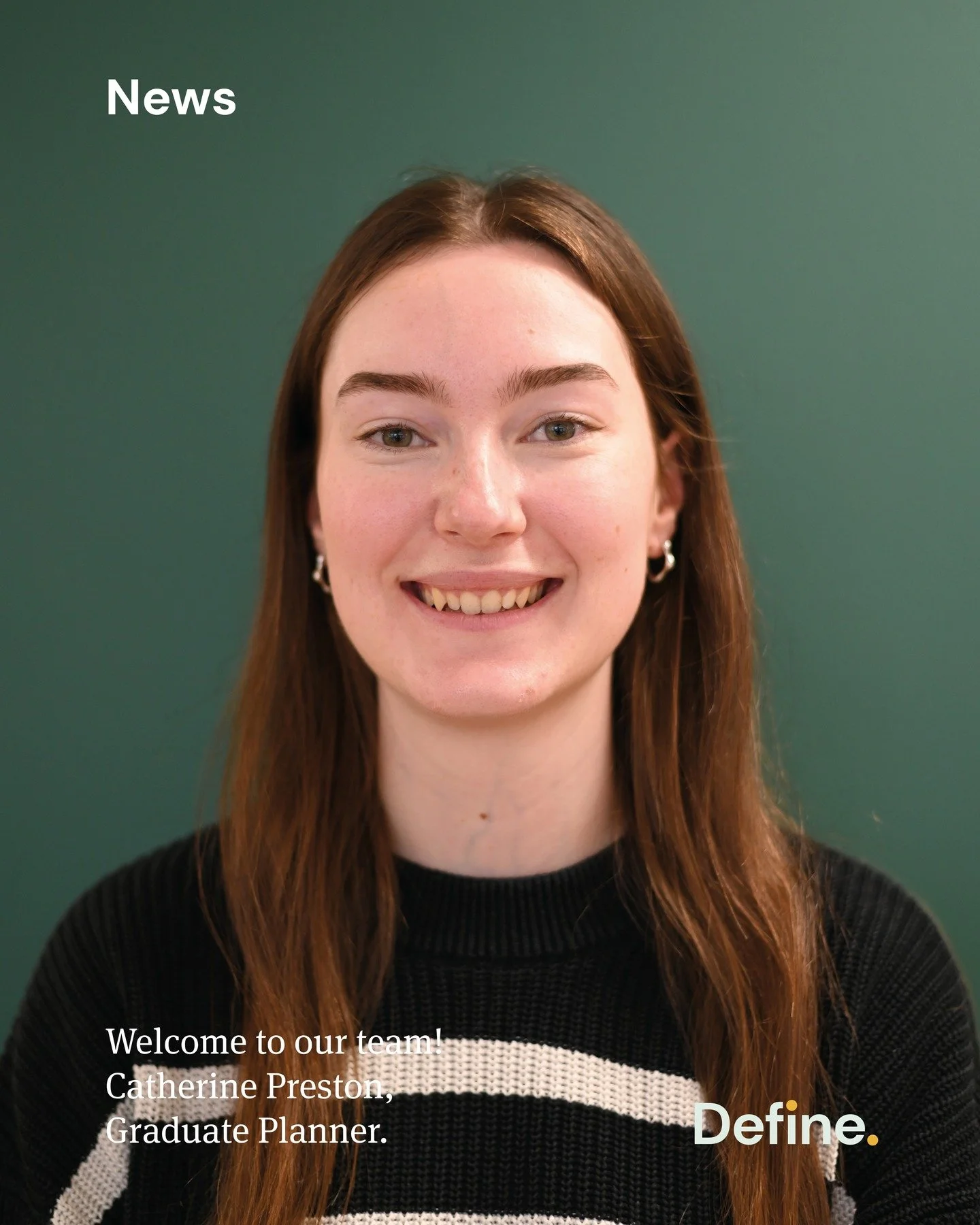 We're excited to announce that we have two new starters that have joined our team recently :) Please meet Catherine Preston, a Graduate Planner and Archie Bellamy, a Landscape Assistant. Welcome on board! #wearedefine #newstarters #planningcommunity 