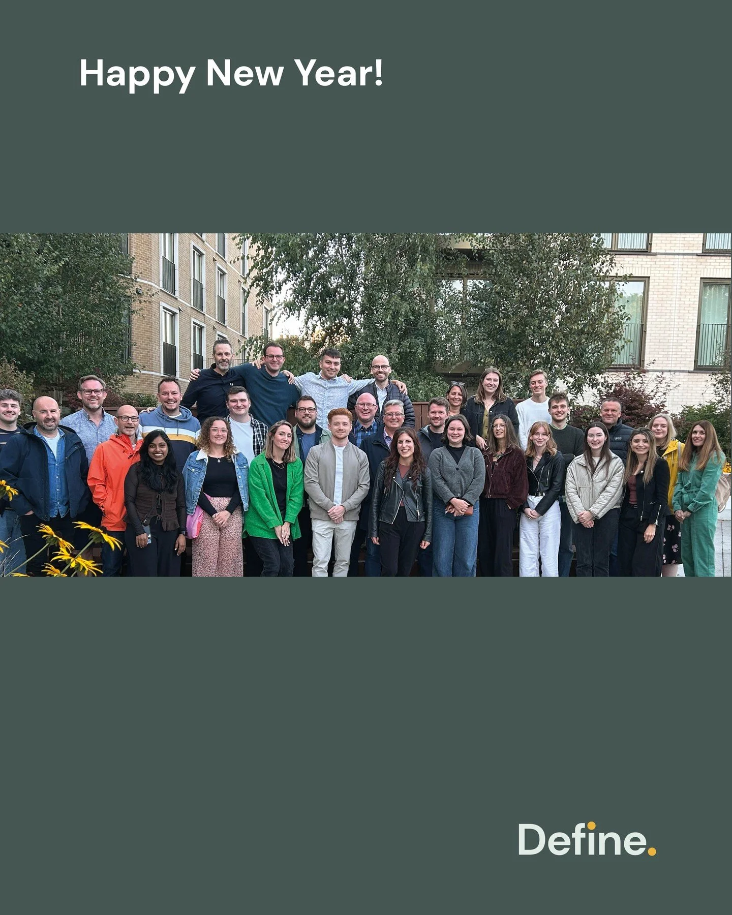 ✨ Happy New Year from everyone at Define! ✨As we wrapped up 2025, our team celebrated a strong year with planning permission secured for several exciting projects &mdash; including a residential development and new primary school at Barrow upon Soar,