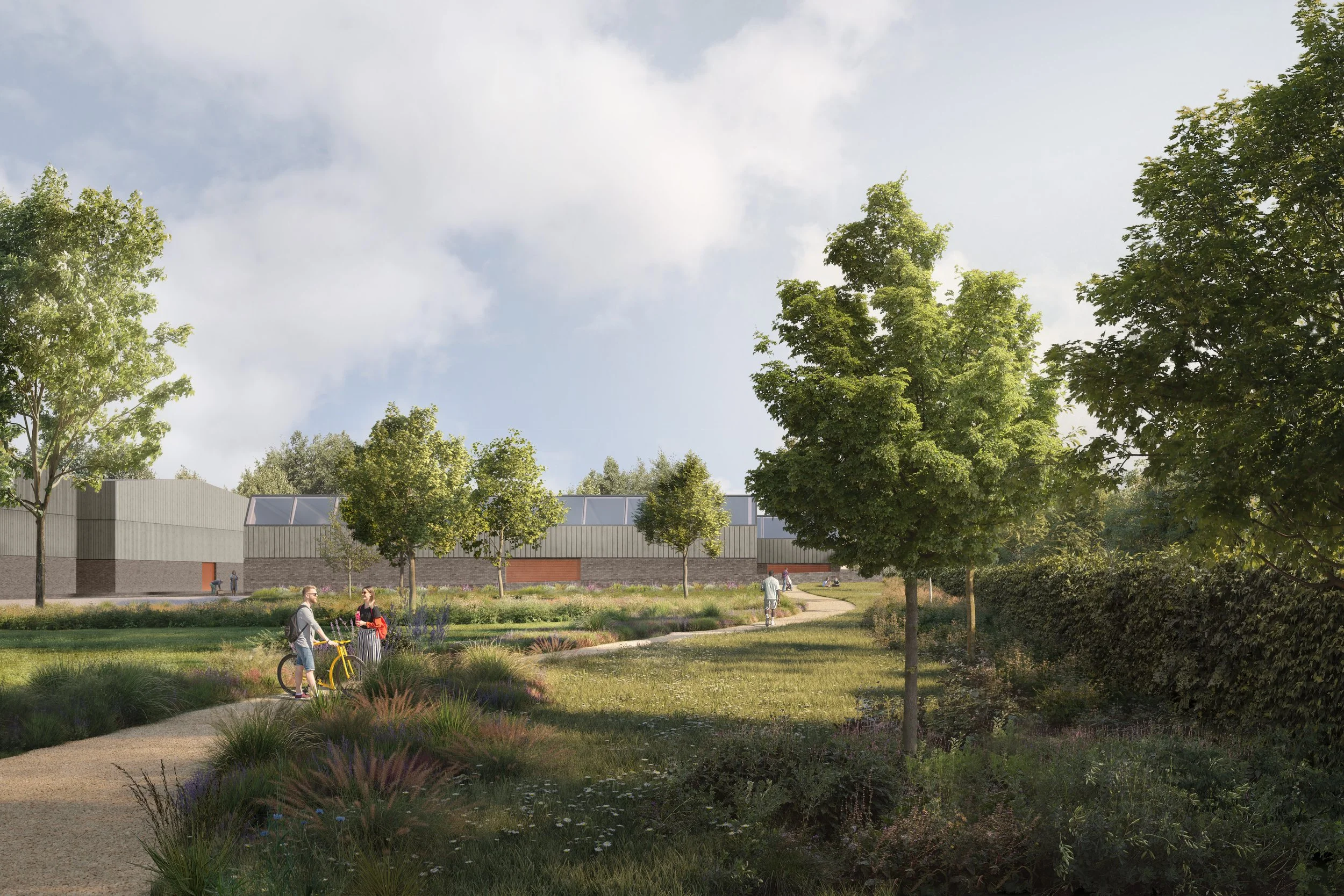  Green Infrastructure proposals support the health and wellbeing of employees and visitors alike. 