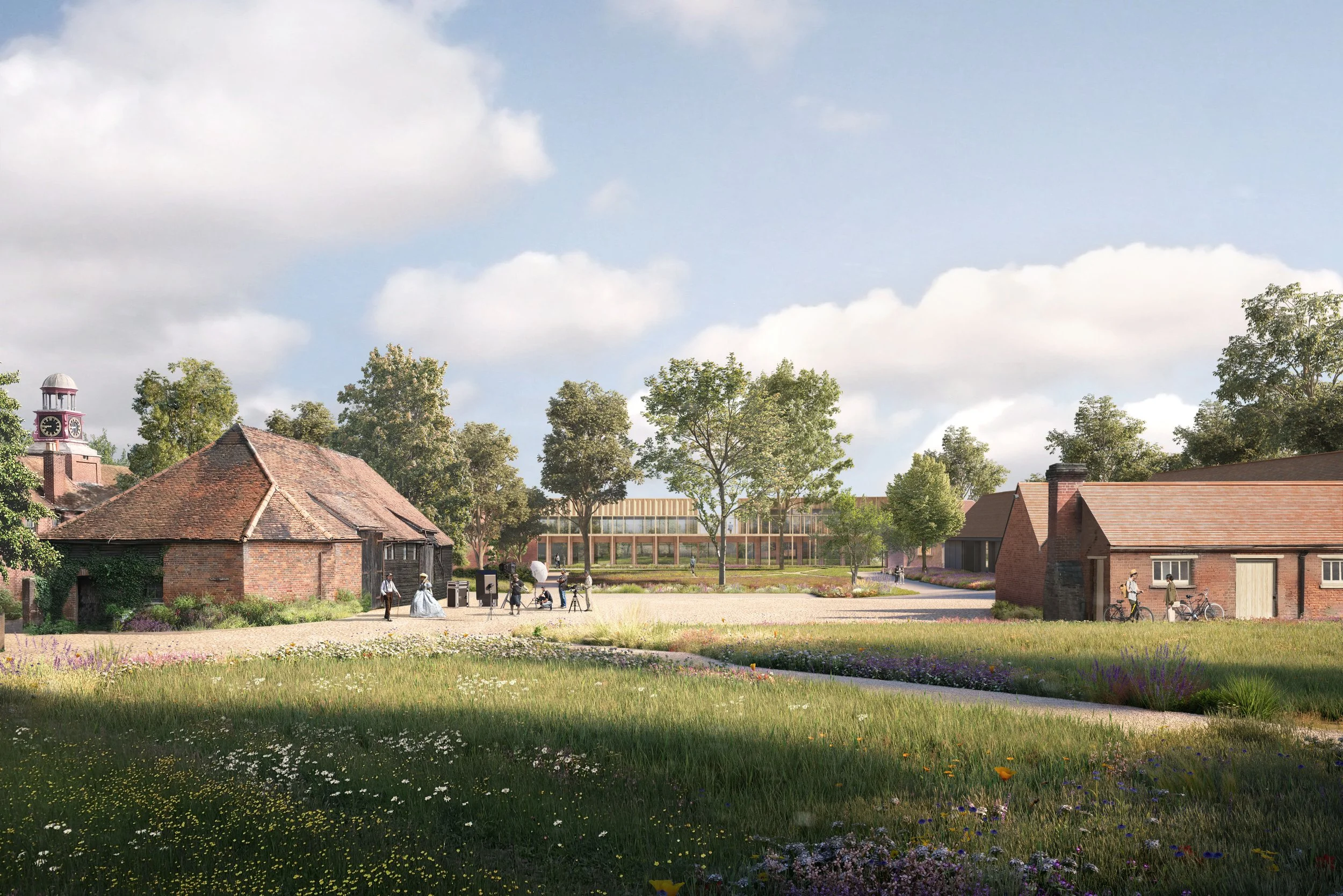  The Site's historic context and remaining historic features will be retained and celebrated. 
