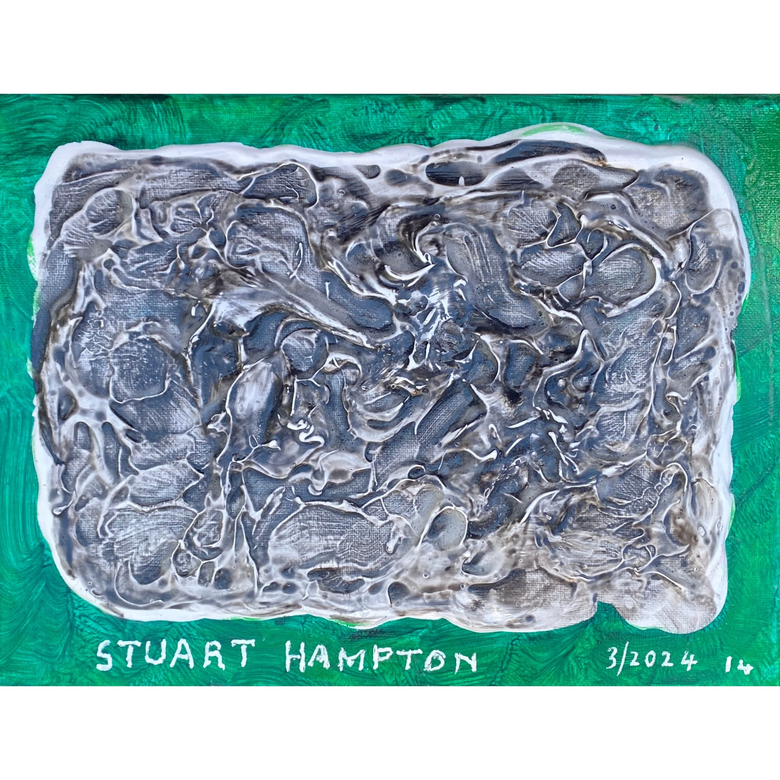PORTAL TO FANTASIA RECTANGLE GREEN GREY 13
