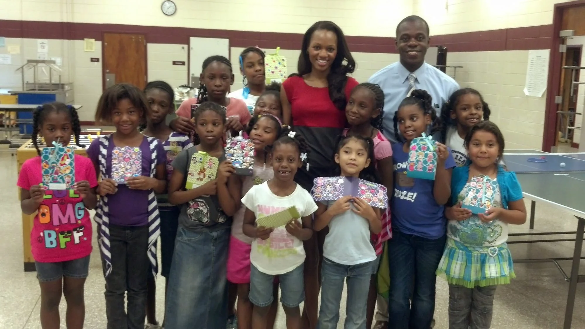With young people, 2012