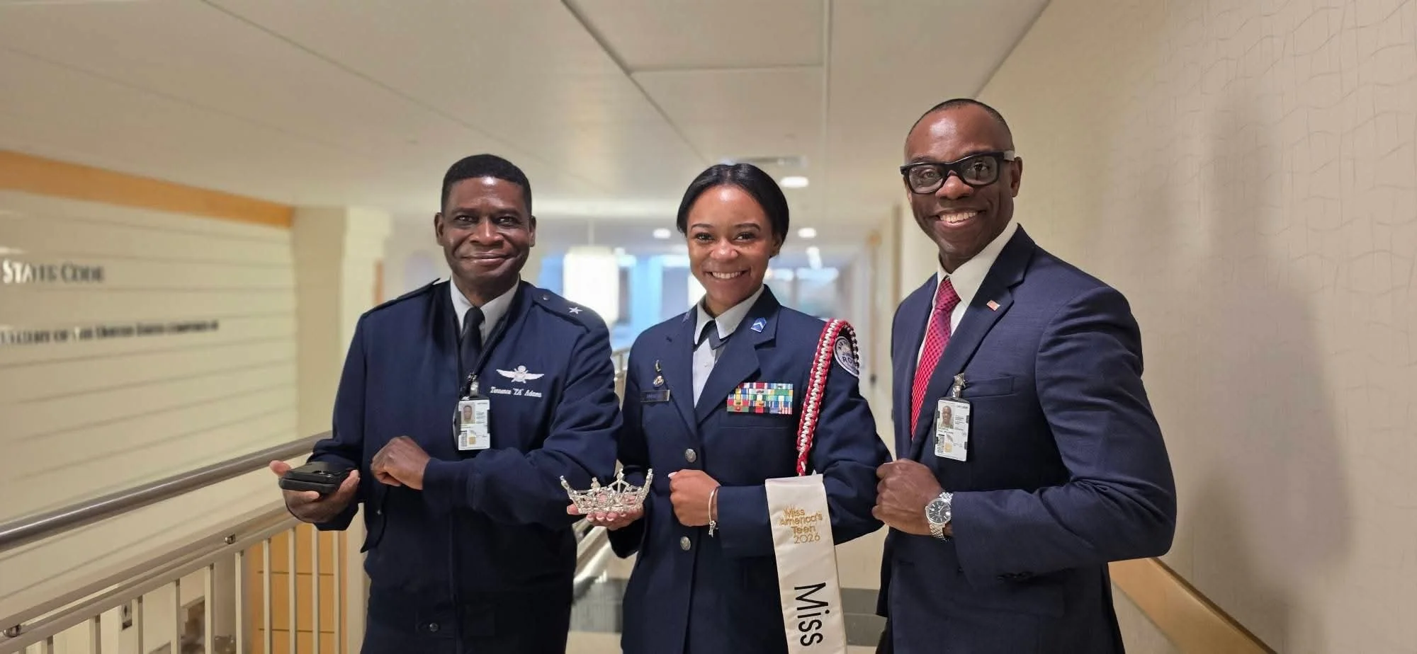 With Air Force service members