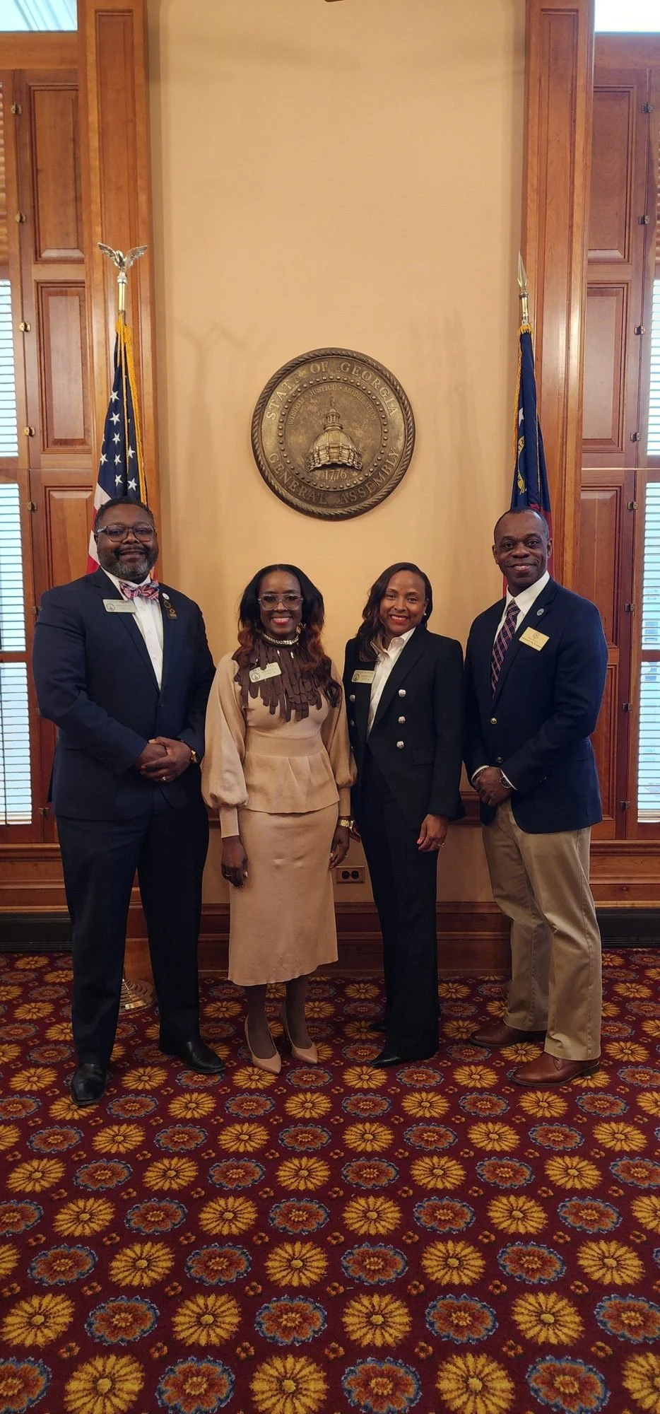 At the State Capitol