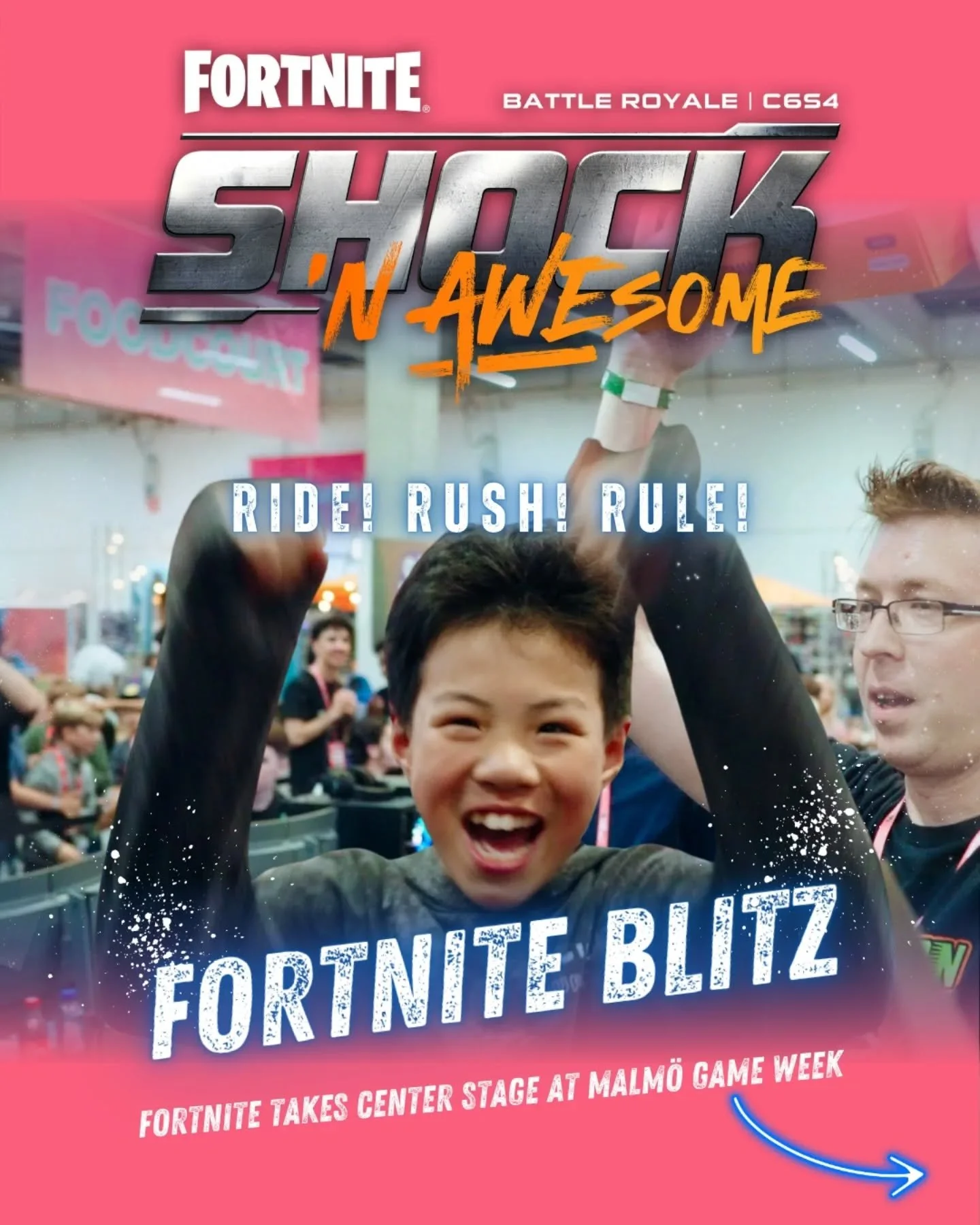A huge THANK YOU to our main stream sponsor @epicgames for powering up Malm&ouml; Game Week! 🎮

Together, we hosted an unforgettable @fortnite Blitz competition that brought the hype, the energy, and the wins 🏆 And of course&hellip; we couldn&rsquo
