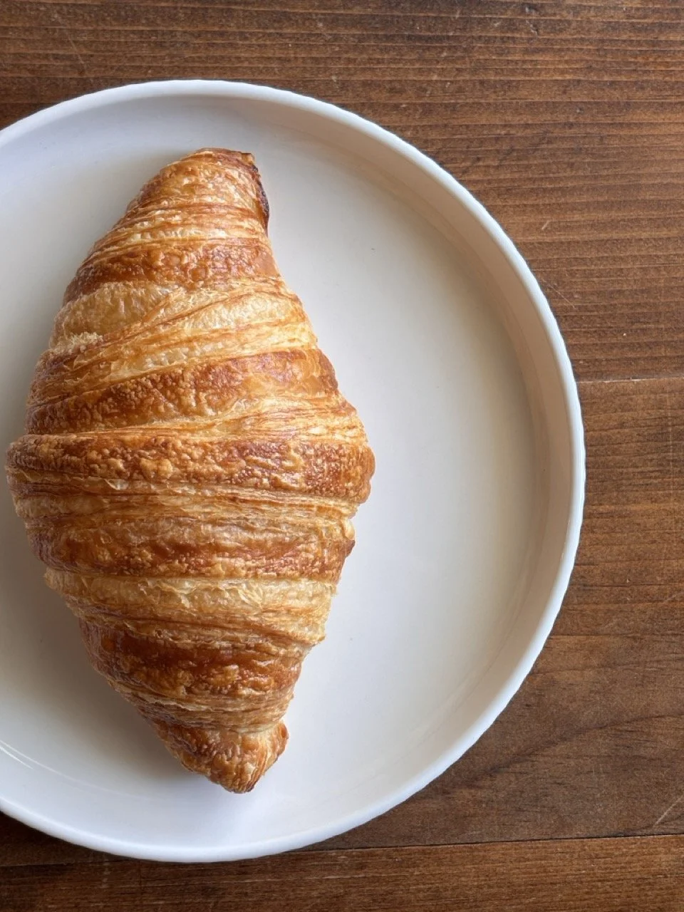 traditional croissant