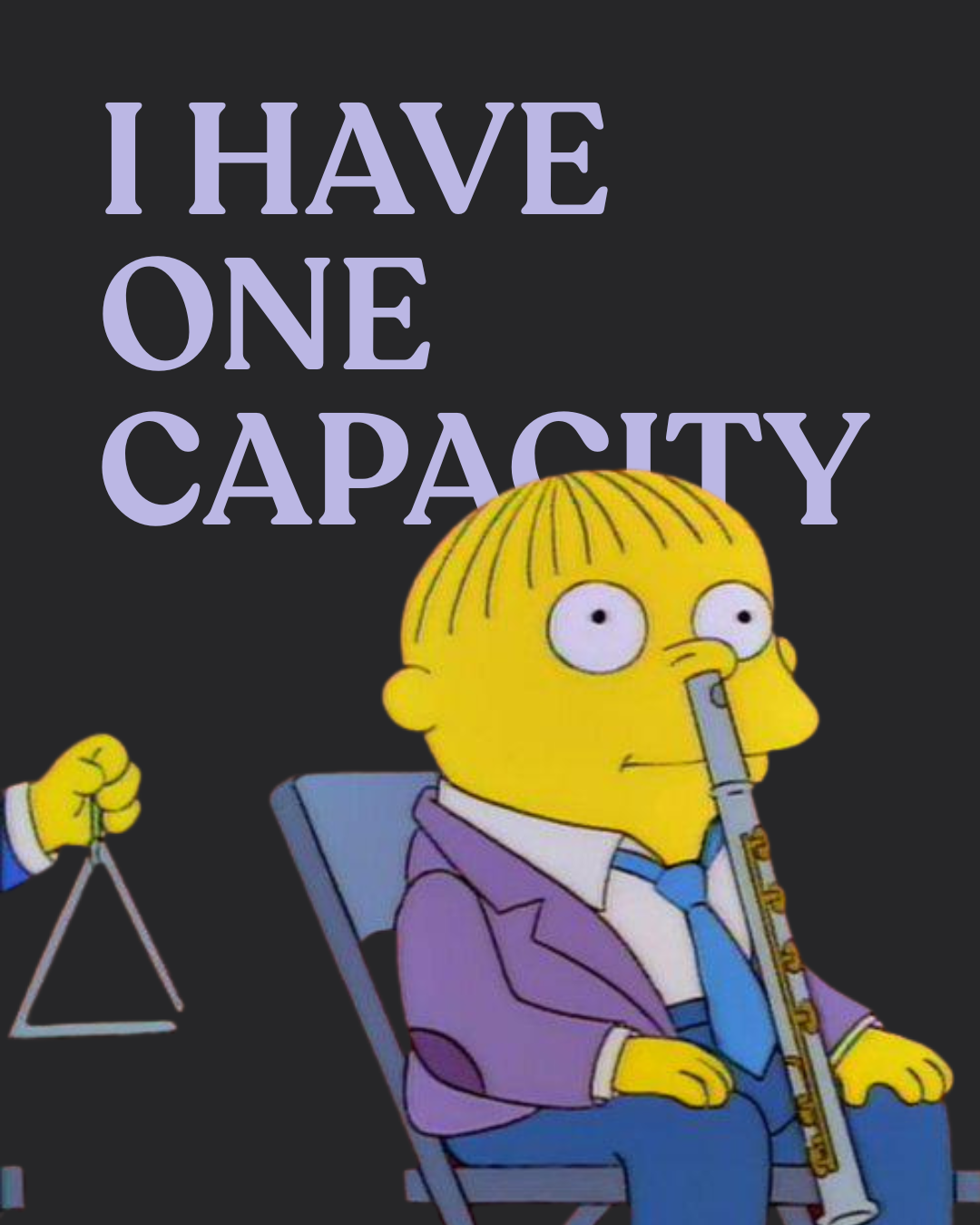 Capacity Is Not One Thing