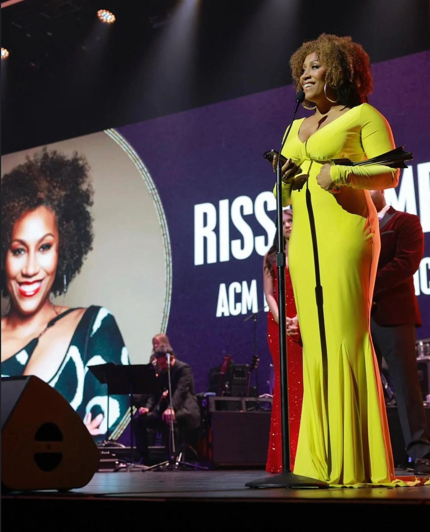 Wednesday, August 20th at the 18th Annual @acmawards Honors, Rissi Palmer received the ACM Lift Every Voice Award. This award is presented to a Country Music artist, duo/group, industry leader or affiliate/partner who plays a pivotal role in elevatin