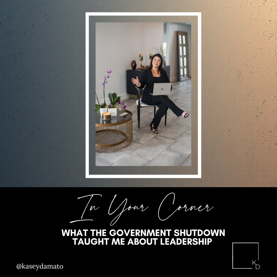 what the government shutdown taught me about leadership