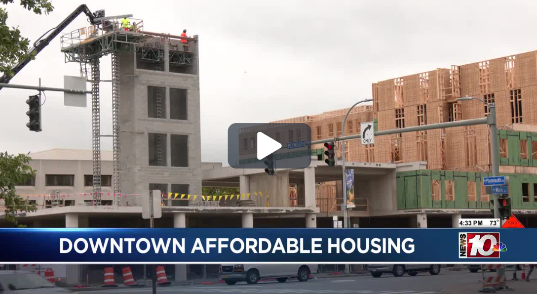 Center City Courtyard in Rochester: 164 affordable units with support services for those in need