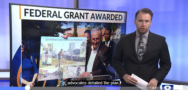City of Rochester awarded $23 million federal grant for biking, pedestrian safety