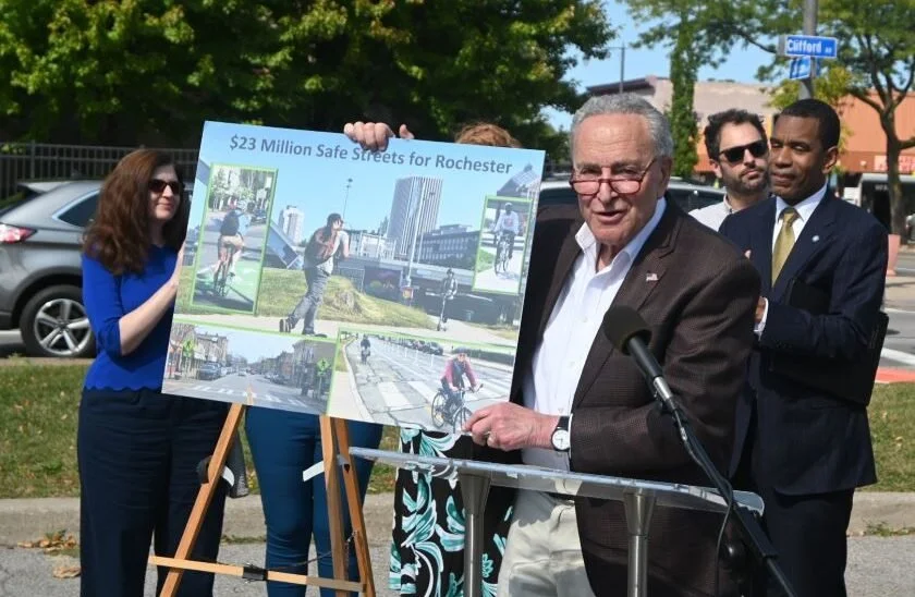 Rochester receives $23.7M in federal funding to enhance bike, pedestrian safety