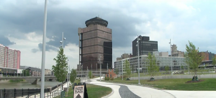 Ribbon cutting held Tuesday for Austin Steward Plaza in City of Rochester