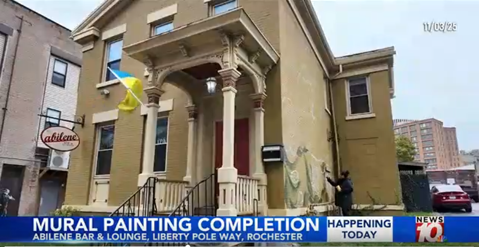 ‘Midge’ Thomas mural complete in Rochester