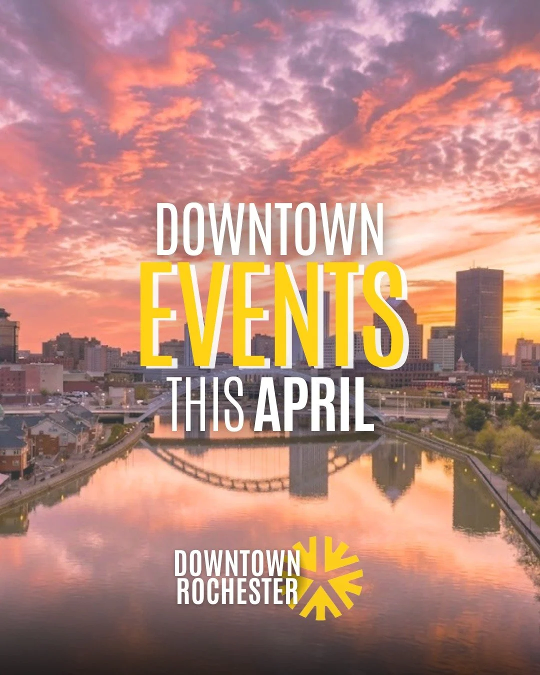 April has officially arrived in downtown Rochester, and with that comes the return of Red Wings games, live performances, special events, and so much more. 

From sporting events to the Rochester NY Coffee &amp; Chocolate Festival and everything in b