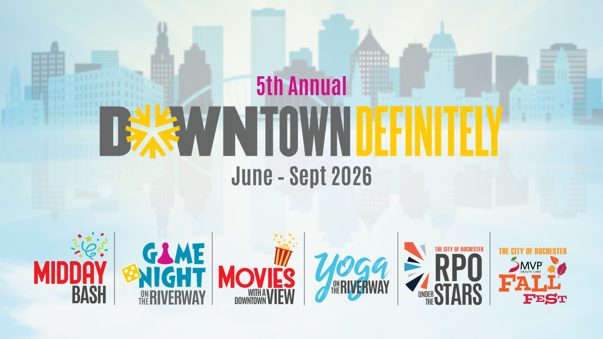 Downtown Definitely Events 5th Annual Series Returns Starting June 10 with 15 Free Events
